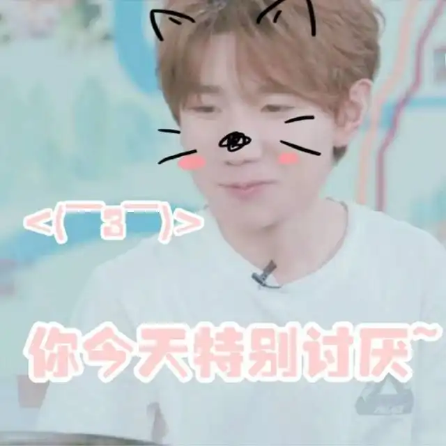 王源土味情话表情包来袭刚系萌boy上线
