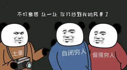  月底的我,穷的只剩下表情包了