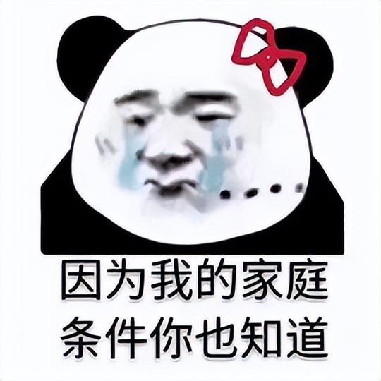 没得钱钱表情包花三