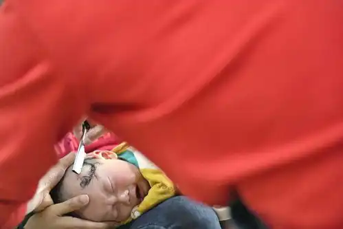  二月二龙抬头萌宝扎推剪喜头表情萌翻