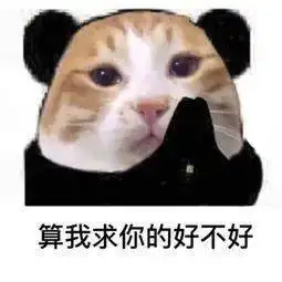 算我求你的表情包猫佛系