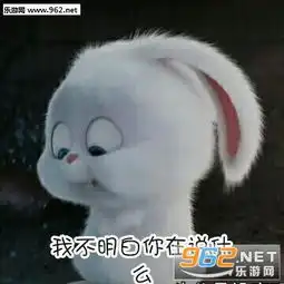  略略略略略来打我啊兔子小白表情包图片全部安静我要开始装逼了兔子小白表情包下载乐游网游戏下载