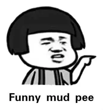 funny表情包mud