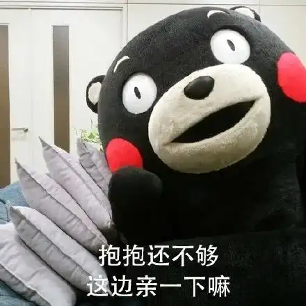  这样道歉太萌了表情包,真的不抱吗,那我要哭了哦