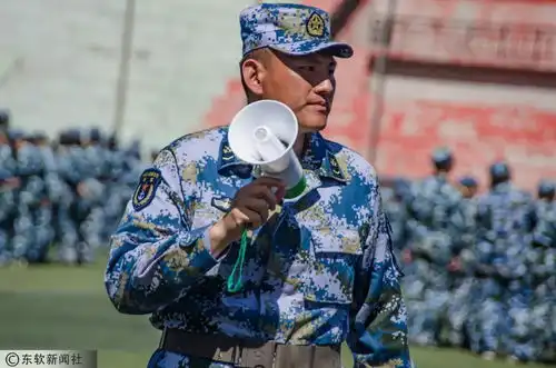  大东软军训场上,有我们最美的表情