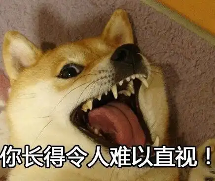 不用谢回答表情包狗头