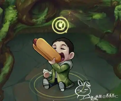  替补adc王校长也有冠军皮肤网友制作王思聪吃热狗守卫皮肤