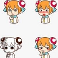  彩色ac娘手机表情包微信头像图片大全