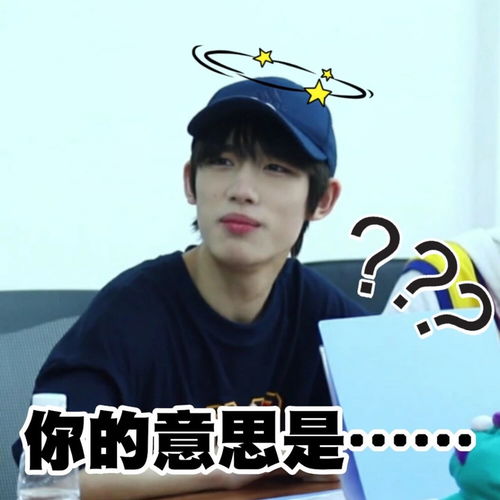  丁程鑫表情包看我眼神行事