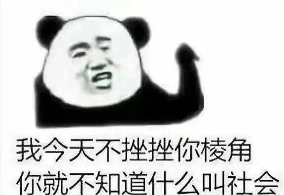 熊猫头表情包i对不起你是一个好人