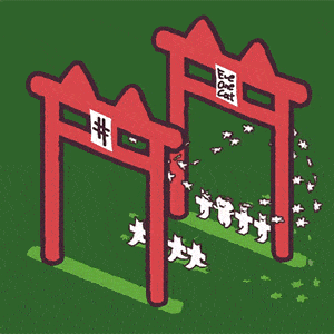  纸片猫动图表情包