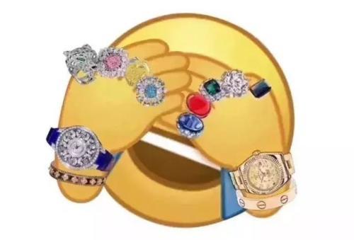 求婚表情包钻戒