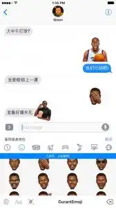  杜兰特表情包苹果版杜兰特表情包ios版官网软件下载下载1.0安粉丝手游网