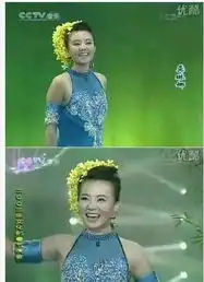  龚琳娜早年清纯照曝光自小就有神曲气质组图