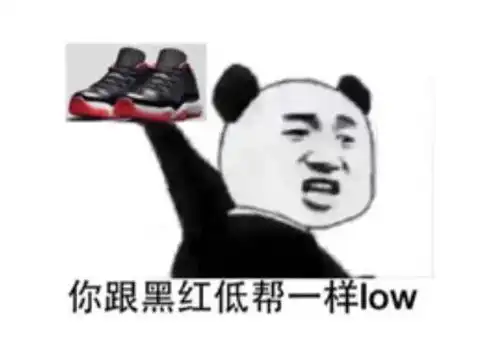  抢不到鞋撩不到妹你肯定是潮人专属表情包没用上