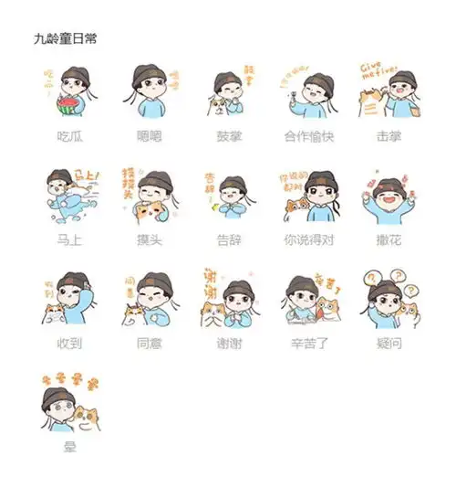  太萌了九龄童ip形象表情包正式上线