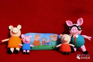  张掖艺人手工制作创意小猪佩奇喜迎新年