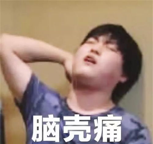 黄胖子拍肚皮表情包很痛