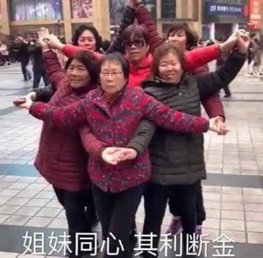 姐妹情深的表情包守株人