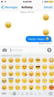  ios9.3.3越狱插件emojiant放大你的表情