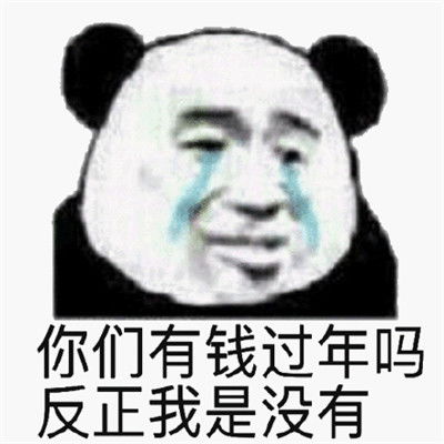  新年超级搞笑的聊天表情包在吗借点钱过年