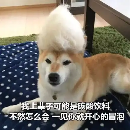 柴犬斜眼表情包土味情话