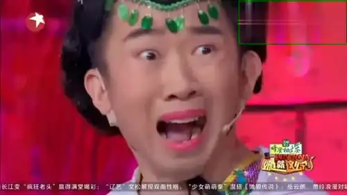  杨迪反串铁扇公主,化浓妆穿女装造型雷人,动作魔性表情夸张