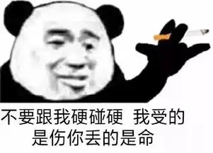  熊猫头语录表情包