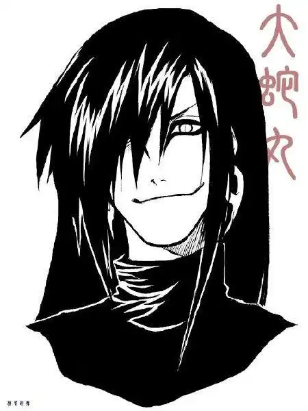 帮忙找张大蛇丸的图片 帮忙找张大蛇丸的图片