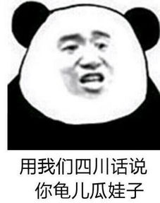  四川话骂人表情包大全你说个铲铲你这个耙耳朵瓜批