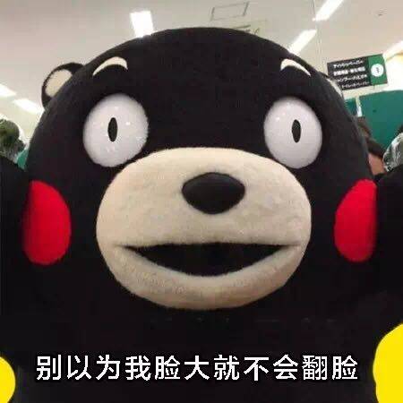  虽然我是个老实人,但我也不是好欺负的熊本熊斗图表情包搞笑图片