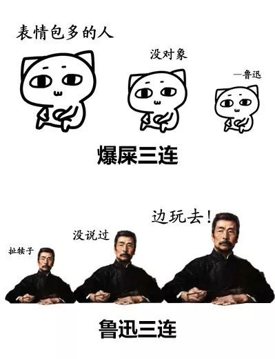  没点知识你能看得懂表情包鲁迅