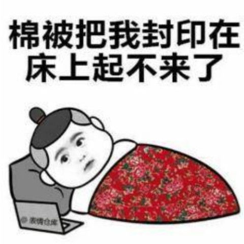  表情包赖床也需要一种仪式感,专属于赖床的你