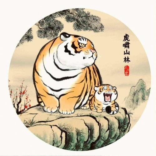  一只治愈人心灵的胖虎