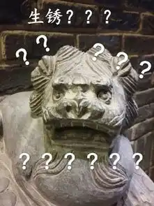 max问号脸表情包石狮子