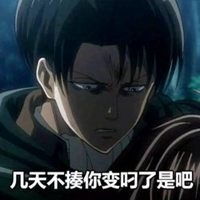  利威尔兵长表情包微信头像图片大全