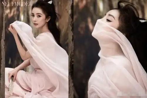  杨幂爸爸晒出杨幂旧照俏皮发言显可爱