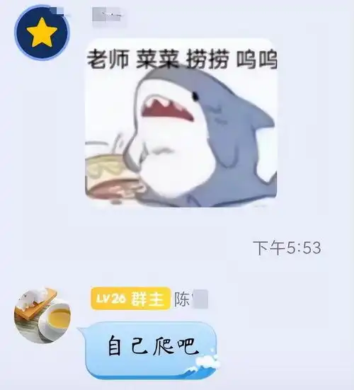  表情包老师菜菜捞捞走红,老师刀子嘴豆腐心,阅卷时手下留情