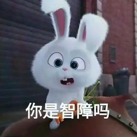  我的节操被一只反派的小兔子给吃掉了
