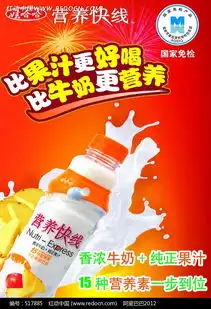  营养快线海报比果汁更好喝比牛奶更营养psd素材免费下载编号517885红动网
