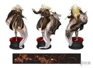  恶魔城阿鲁卡多手办公布表情稚嫩像一奶油小生