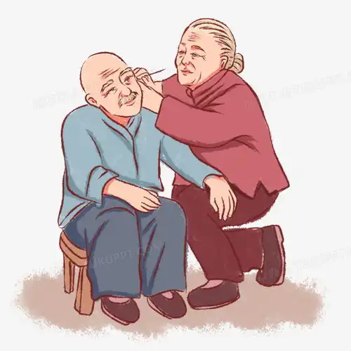 中老年人表情包素材养生