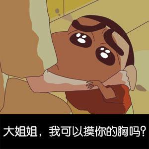  可爱日常蜡笔小新表情包你觉得我是那种人吗我不服我要反抗