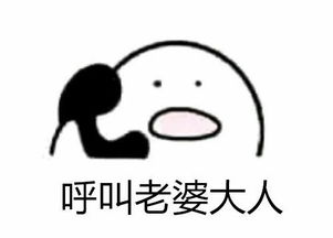  呼叫老婆大人表情包