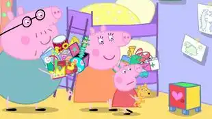 小猪佩琪115波莉去游船  小猪佩琪115波莉去游船