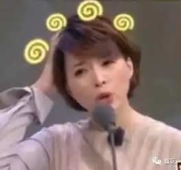  董卿第一次上芒果台综艺,留下一堆你平时见不到的表情包