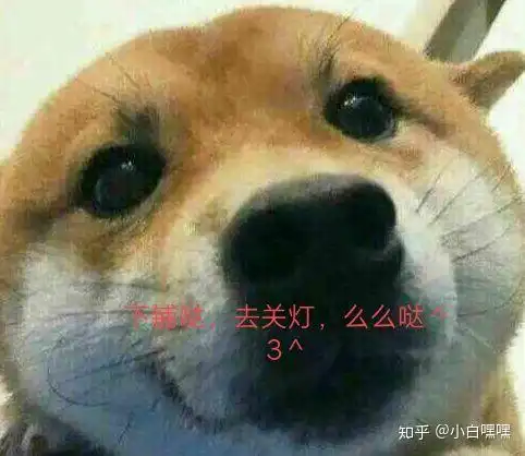 狗头表情包原型开心笑话