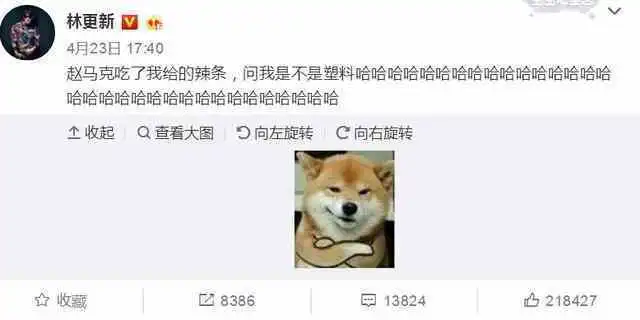  林更新为什么被叫做林狗这大概是我见过最逗比的偶像了
