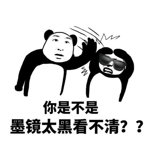  中国有段子潘玮柏的墨镜太黑的梗表情包已上线23333