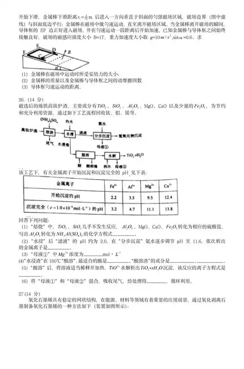  2021年全国理综试卷解析及参考答案含免费word下载版